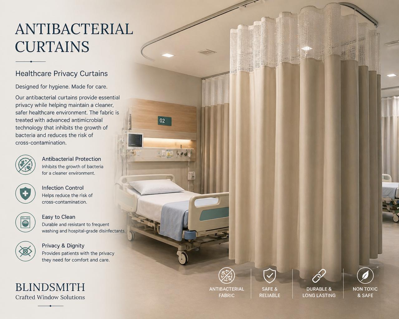 Antibacterial Healthcare Curtains